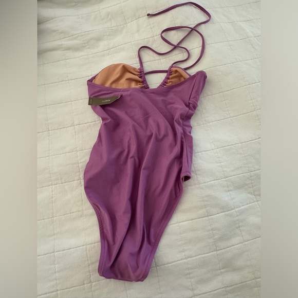 NWT, Cutout halter one-piece swimsuit, 6 - Picture 2 of 7